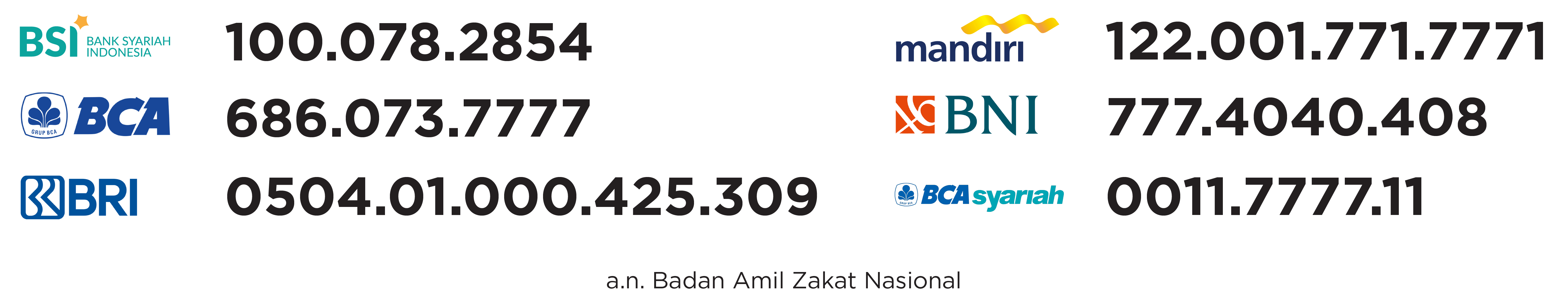 Rekening Kurban BAZNAS 2026