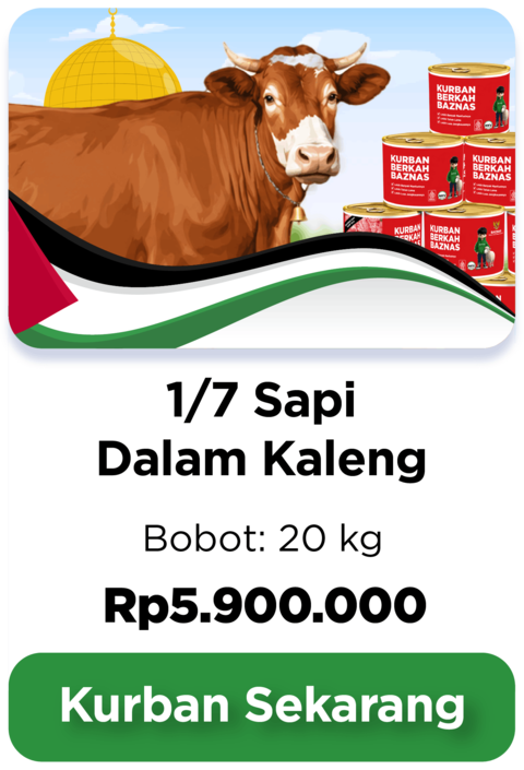 Kurban Sepertujuh Sapi Kaleng Palestina
